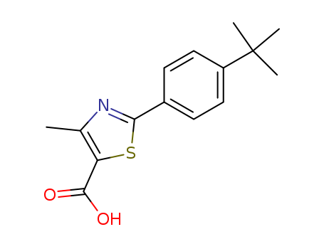 2-(4-tert-butylphenyl)-4-methylthiazole-5-carboxylic acid