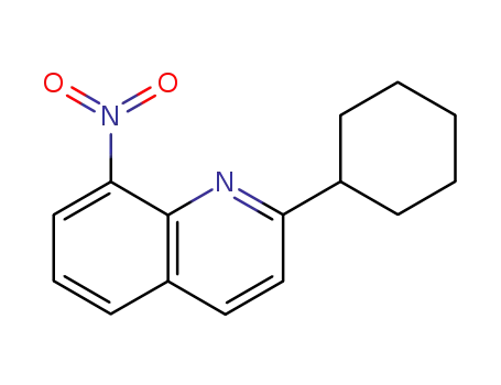 2-cyclohexyl-8-nitro-quinoline