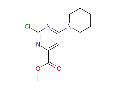 Methyl Ester of 6-Piperidino-2-chloropyrimidine-4-carboxylic acid