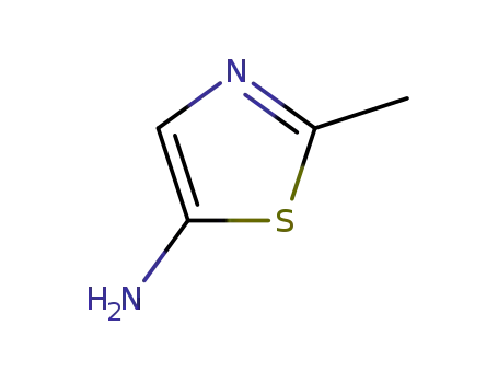 Molecular Structure of 89281-44-7 (5-Thiazolamine,  2-methyl-)