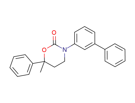 3-(biphenyl-3-yl)-6-methyl-6-phenyl-1,3-oxazinan-2-one