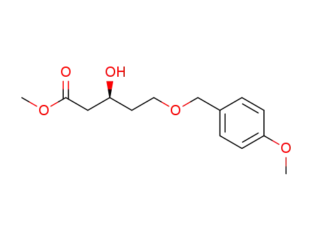 methyl (3S)-3-hydroxy-5-<(4-methoxybenzyl)oxy>pentanoate