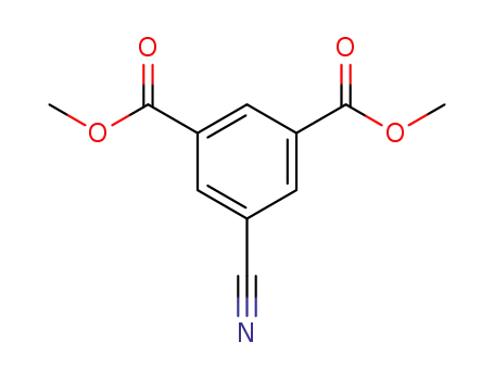 Molecular Structure of 23340-69-4 (5-CYANO-DIMETHYLISOPHTHALATE)