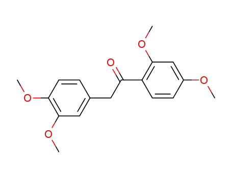 Molecular Structure of 109250-67-1 (2',3,4',4-tetramethoxydeoxybenzoin)