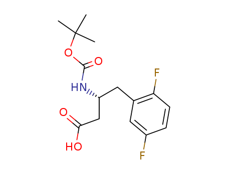 (R)-3-((tert-butoxycarbonyl)amino)-4-(2,5-difluorophenyl)butanoic acid