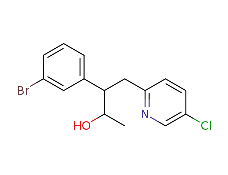 3-(3-bromophenyl)-4-(5-chloro-2-pyridyl)-2-butanol
