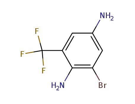 Molecular Structure of 108761-81-5 (2-bromo-4-amino-6-trifluoromethylaniline)