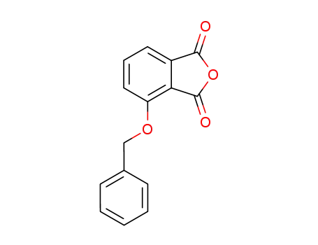 Molecular Structure of 63382-37-6 (1,3-Isobenzofurandione, 4-(phenylmethoxy)-)