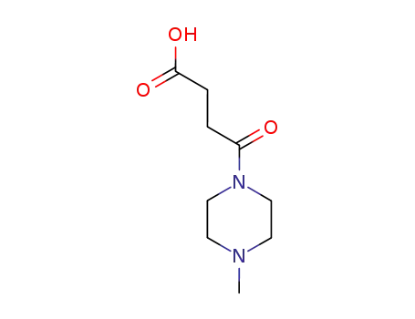 Molecular Structure of 72547-44-5 (4-(4-METHYL-PIPERAZIN-1-YL)-4-OXO-BUTYRIC ACID)