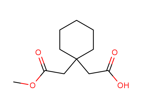 1,1-Cyclohexanediaceticacid, 1-methyl ester