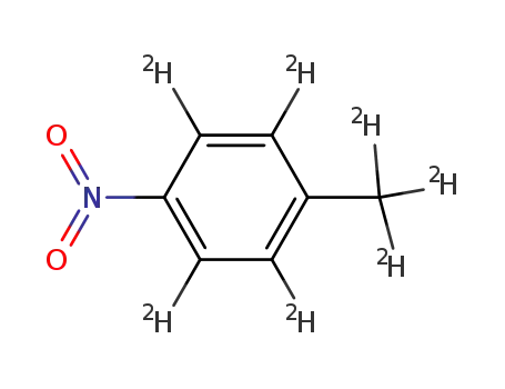 Molecular Structure of 84344-19-4 (4-NITROTOLUENE-D7)