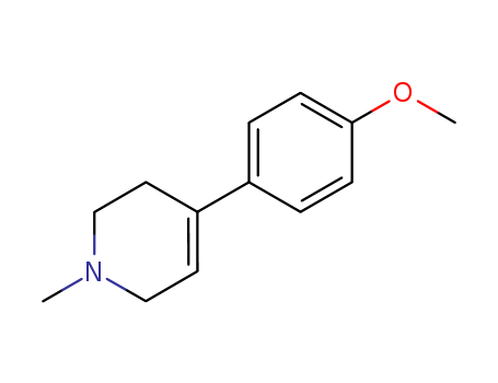 Pyridine, 1,2,3,6-tetrahydro-4-(4-methoxyphenyl)-1-methyl-