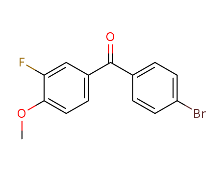 4-BROMO-3'-FLUORO-4'-METHOXYBENZOPHENONECAS