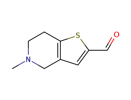 Thieno[3,2-c]pyridine-2-carboxaldehyde, 4,5,6,7-tetrahydro-5-methyl-