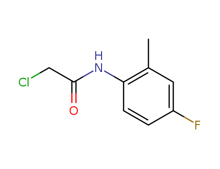 2-chloro-N-(4-fluoro-2-methylphenyl)acetamide(SALTDATA: FREE)