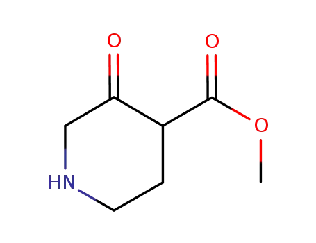 4- 피 페리 딘 카르 복실 산, 3- 옥소-, 메틸 에스테르 (9CI)