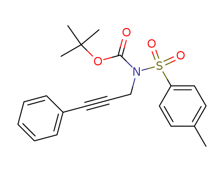 Carbamic acid, [(4-methylphenyl)sulfonyl](3-phenyl-2-propynyl)-, 1,1-dimethylethyl ester