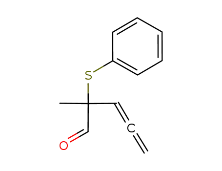 2-methyl-2-(phenylthio)penta-3,4-dienal