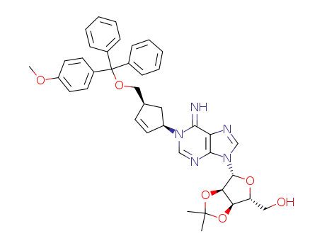 N-1-[(1R,4S)-4-{(monomethoxytrityl)oxymethyl}cyclopent-2-en-1-yl]-2',3'-O-isopropylideneadenosine