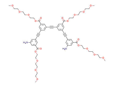 Benzoic acid,
3,3'-(1,2-ethynediyl)bis[5-[[3-amino-5-(1-oxo-2,5,8,11-tetraoxadodec-1-
yl)phenyl]ethynyl]-, bis[2-[2-(2-methoxyethoxy)ethoxy]ethyl] ester
