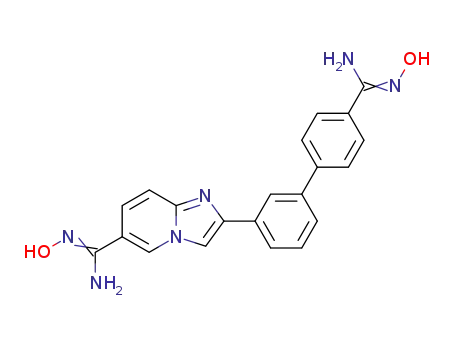 N-hydroxy-2-[4'-(N-hydroxyamidino)biphenyl-3-yl]imidazo[1,2-a]pyridine-6-carboxamidine