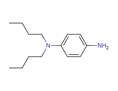 Molecular Structure of 2836-02-4 (1,4-Benzenediamine, N,N-dibutyl-)