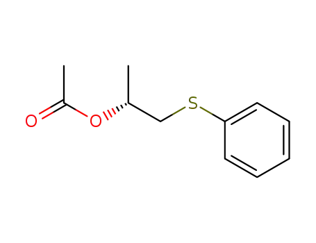 2-Propanol, 1-(phenylthio)-, acetate, (2R)-
