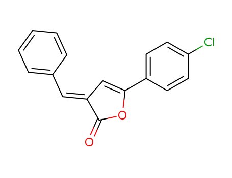 (3E)-3-(Benzylidene)-5-[4-chlorophenyl]furan-2(3H)-one