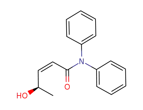 (R,Z)-4-하이드록시-N,N-디페닐펜트-2-엔아미드