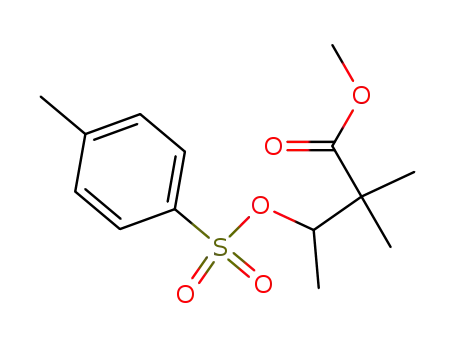 2,2-dimethyl-3-(toluene-4-sulfonyloxy)-butyric acid methyl ester