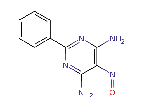 Molecular Structure of 56472-04-9 (5-nitroso-2-phenylpyrimidine-4,6-diamine)