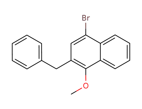 1-methoxy-2-benzyl-4-bromonaphthalene
