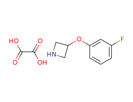 3-(3-Fluorophenoxy)azetidine;oxalate