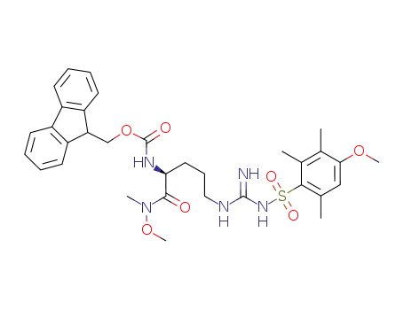 Molecular Structure of 210532-73-3 (FMOC-ARG(MTR)-N(OCH3)CH3)