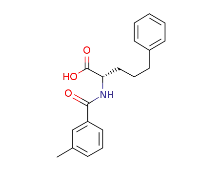(S)-2-(3-methyl-benzoylamino)-5-phenyl-pentanoic acid