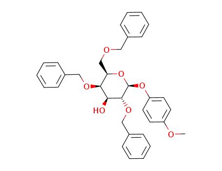 4-Methoxyphenyl 2,4,6-Tri-O-benzyl-β-D-galactopyranoside