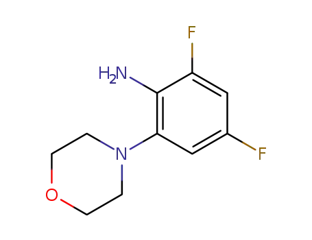 Benzenamine, 2,4-difluoro-6-(4-morpholinyl)-