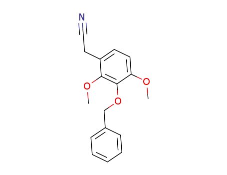 Benzeneacetonitrile, 2,4-dimethoxy-3-(phenylmethoxy)-