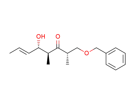 (2S,4S,5S,6E)-1-(benzyloxy)-5-hydroxy-2,4-dimethyl-6-octen-3-one