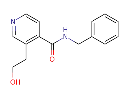 3-(2-히드록시에틸)-N-(페닐메틸)-4-피리딘카르복사미드