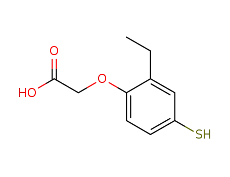 아세트산, (2-에틸-4-메르캅토페녹시)-(9CI)