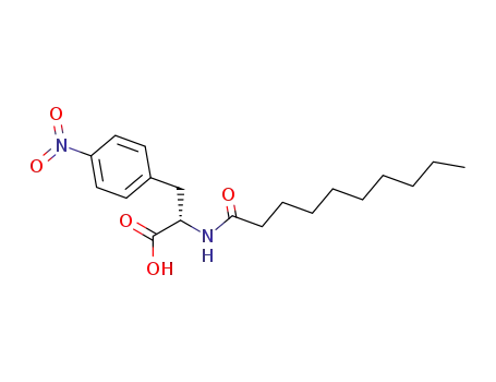 L-Phenylalanine, 4-nitro-N-(1-oxodecyl)-