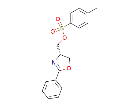 4-Oxazolemethanol, 4,5-dihydro-2-phenyl-, 4-methylbenzenesulfonate
(ester), (4S)-