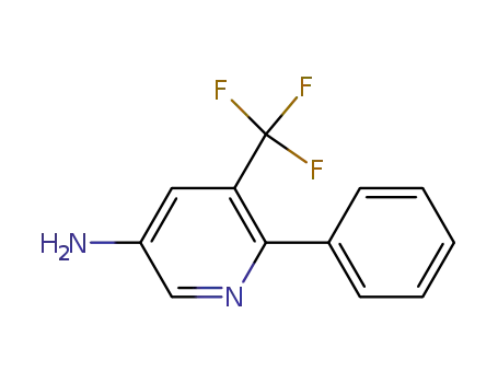 6-phenyl-5-(trifluoromethyl)pyridin-3-amine