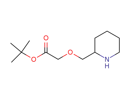 tert-butyl (piperidin-2-ylmethoxy)acetate
