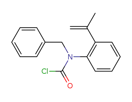 benzyl(2-isopropenyl)carbamyl chloride