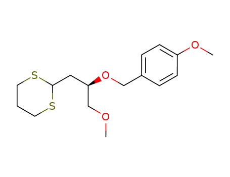 1,3-Dithiane, 2-[(2R)-3-methoxy-2-[(4-methoxyphenyl)methoxy]propyl]-