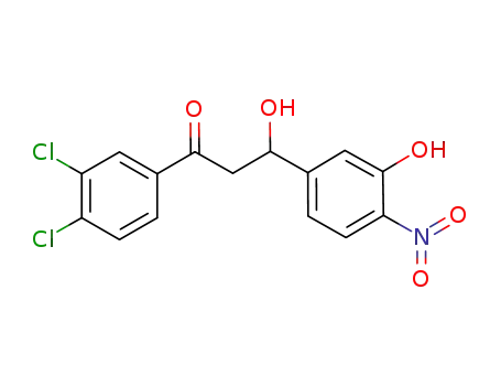 1-(3,4-dichlorophenyl)-3-hydroxy-3-(3-hydroxy-4-nitrophenyl)-propan-1-one