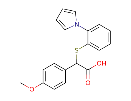 1-<2-(α-hydroxycarbonyl-p-methoxybenzyl)thiophenyl>pyrrole