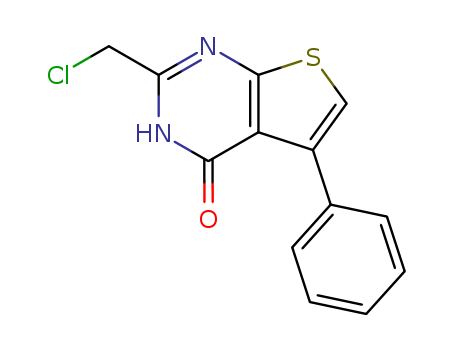 2-CHLOROMETHYL-5-PHENYL-3H-THIENO[2,3-D]PYRIMIDIN-4-ONE